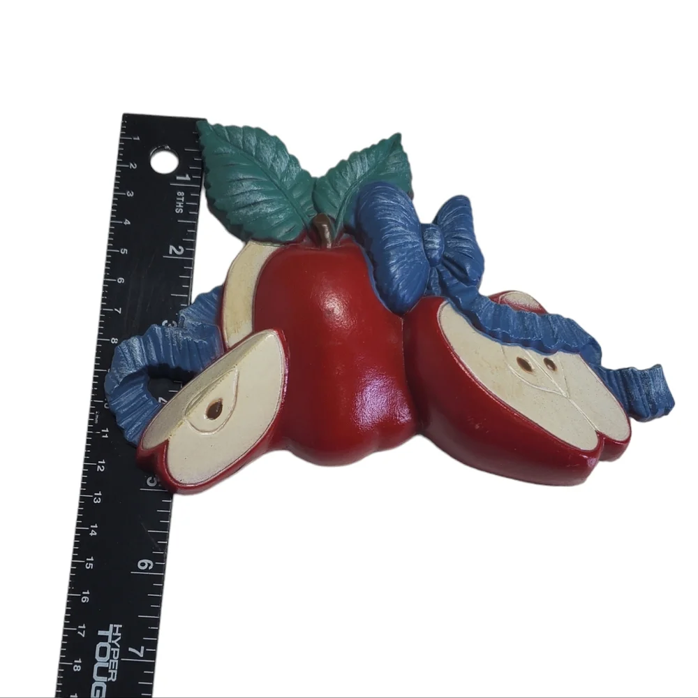 VTG Home Interiors & Gifts Apple Wall Plaques Homco Decor